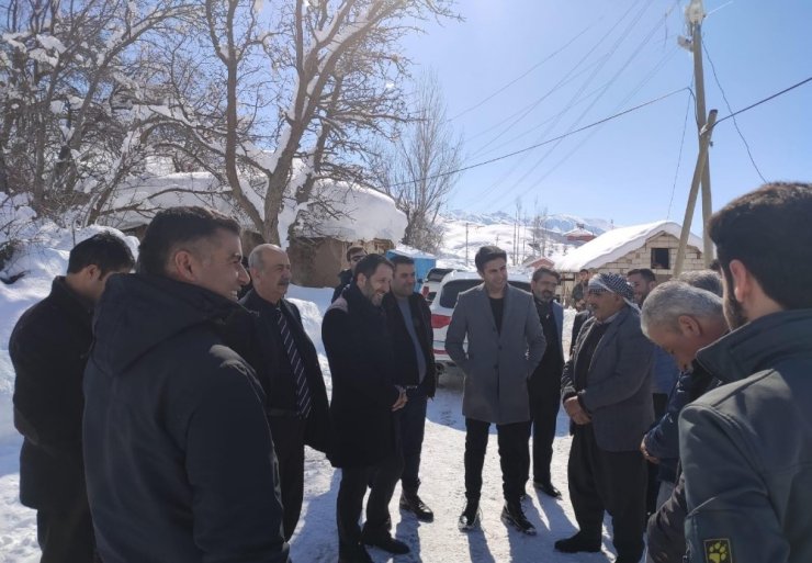 AK Parti heyetinden Durankaya ve Geçitli’ye çıkarma