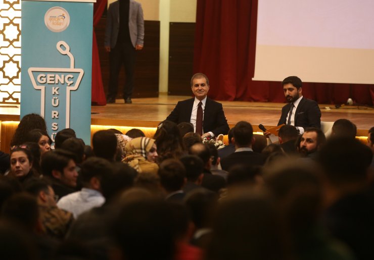 AK Parti Sözcüsü Çelik "Genç Kürsü" programında konuştu: