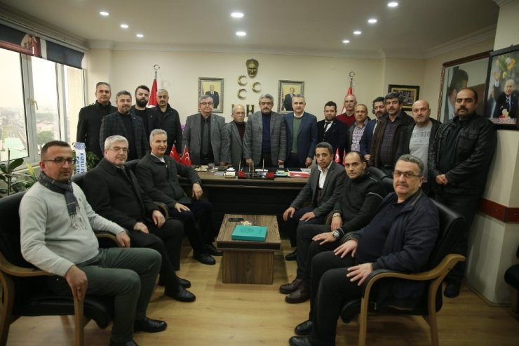 AK Partili Savaş’tan MHP İl Başkanı Alıcık’a ziyaret