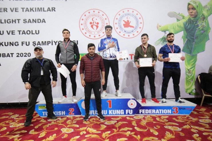 Bartın Üniversitesi öğrencisi, milli sporcu Hasan Engin, Türkiye şampiyonu oldu