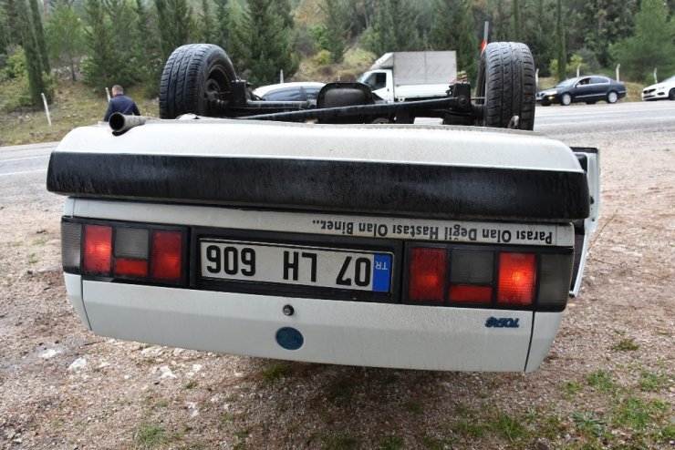 Antalya’da üç trafik kazasında 1 kişi öldü, 10 kişi yaralandı