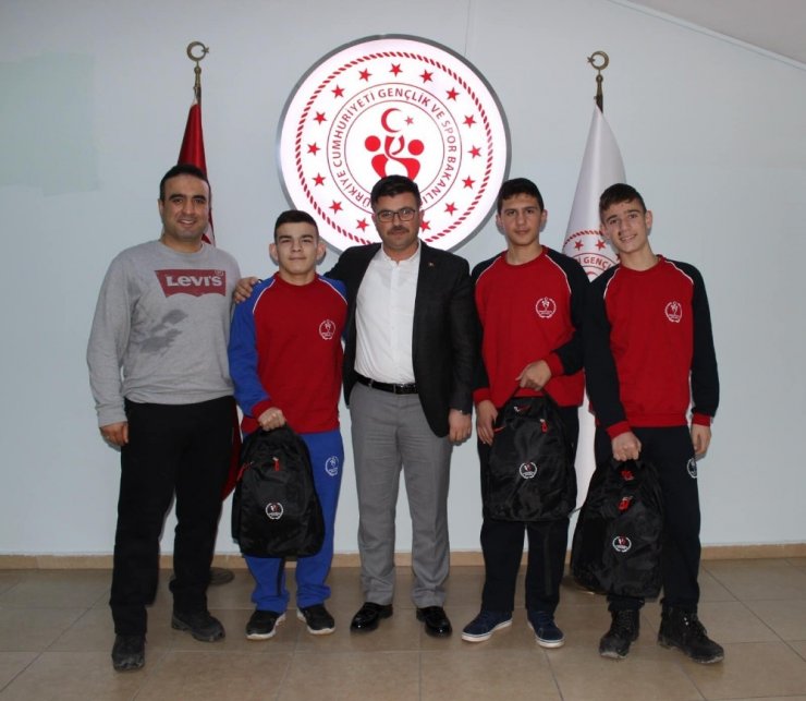 Türkiye üçüncülerinden İl Müdürüne ziyaret