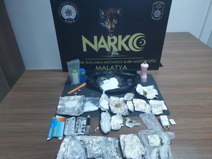 Malatya’da uyuşturucu operasyonu: 7 gözaltı