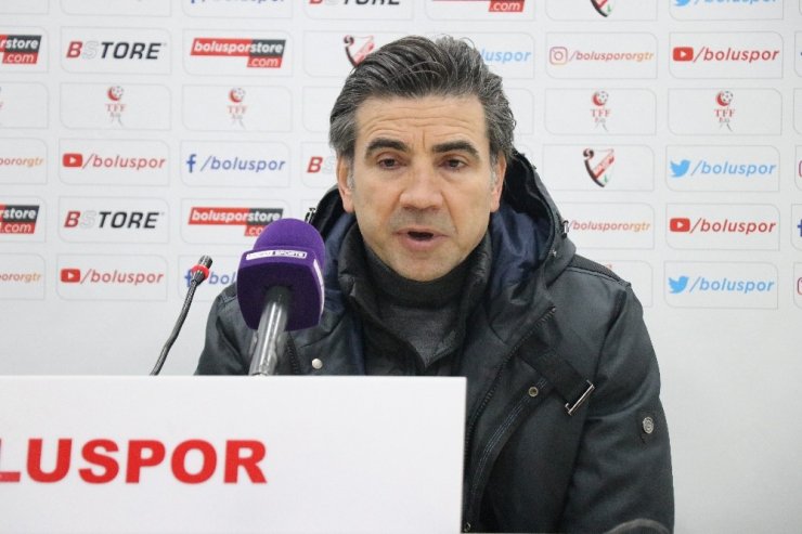 Boluspor - Ümraniyespor maçının ardından