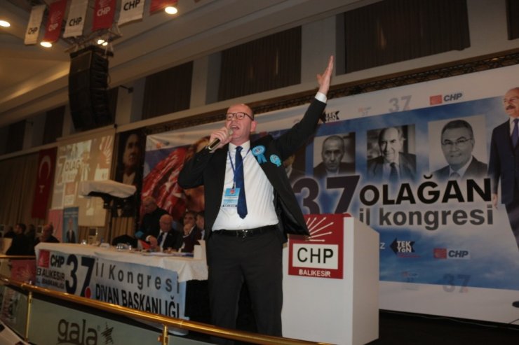 CHP Balıkesir’de kazanan Serkan Sarı oldu