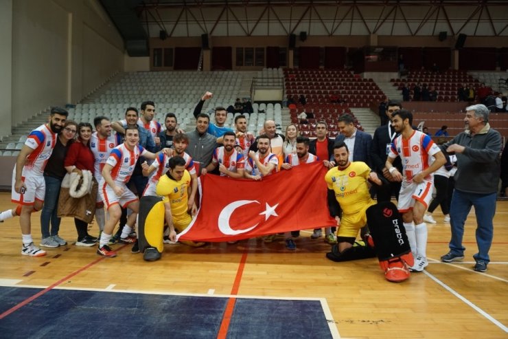 Avrupa Şampiyonluk kupası namağlup unvanlı Gaziantep Polisgücü’nün