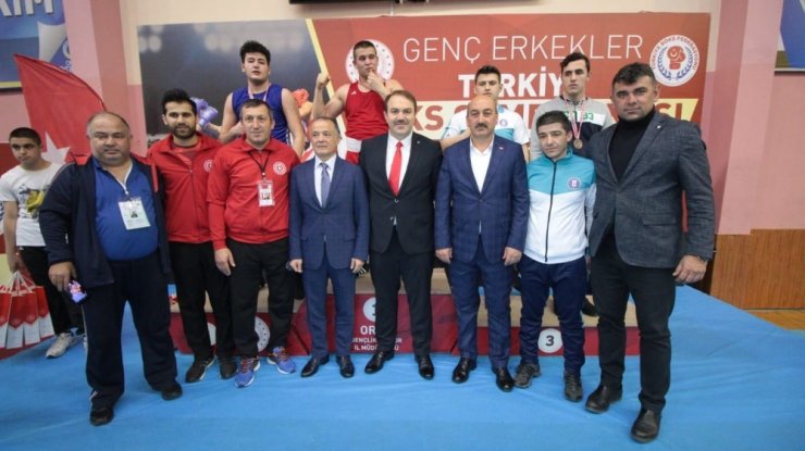 Ordu’daki boks şampiyonası sona erdi