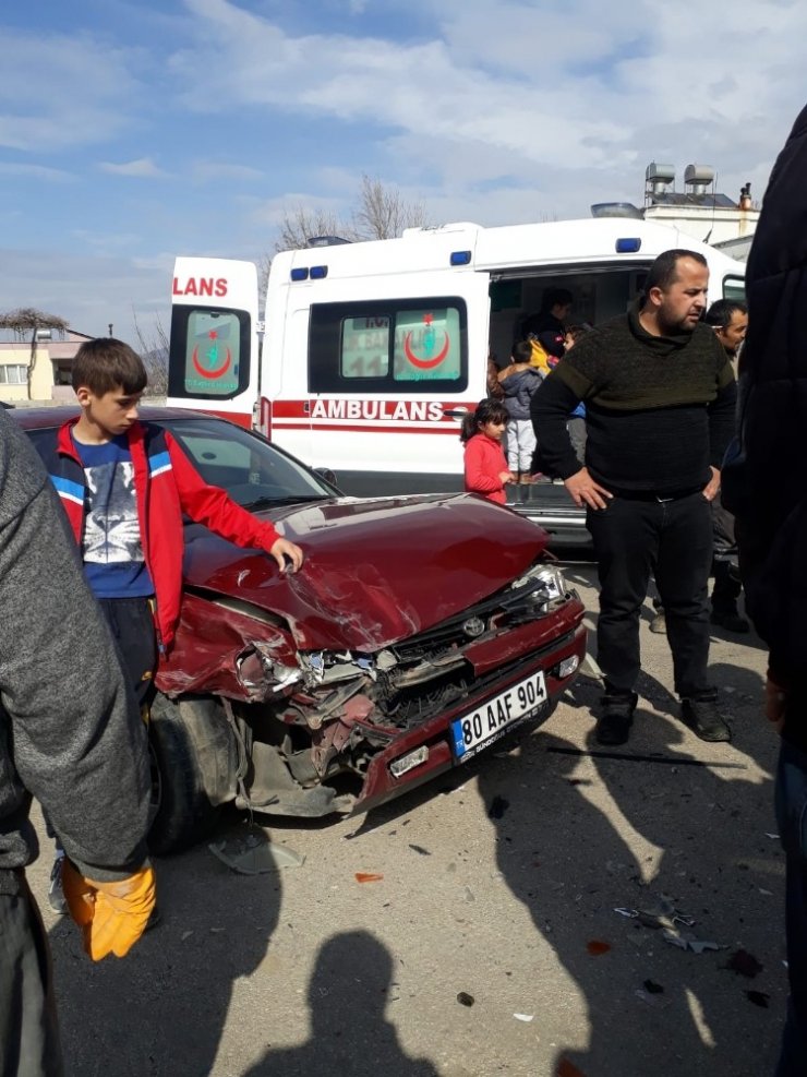 Düziçi’de trafik kazası: 7 yaralı