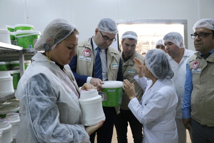 Adana’da süt ve süt ürünlerine yönelik denetim
