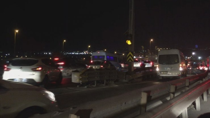 E-5’te geri geri giden araçlar bu kadarına pes dedirtti