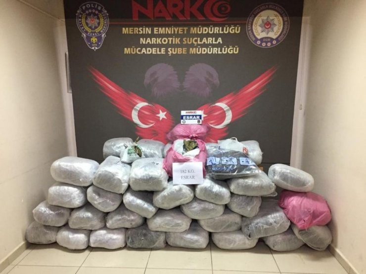 Mersin narkotikte Türkiye birincisi