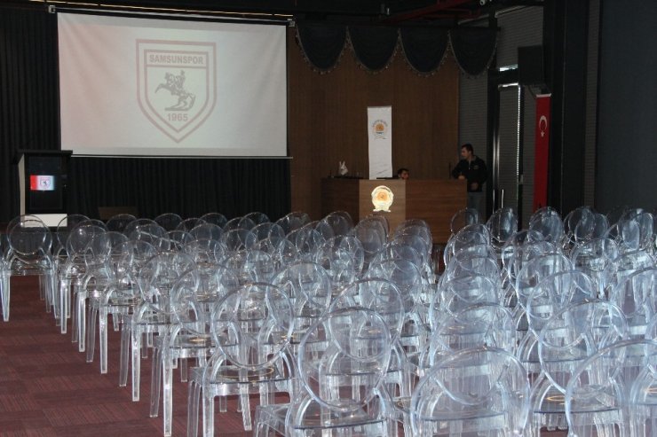 Samsunspor Kulübü Derneği’nin olağanüstü kongresi ertelendi
