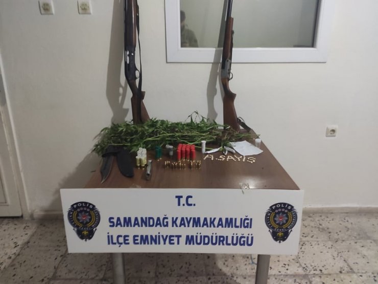 Samandağ’da uyuşturucu operasyonunda 1 gözaltı