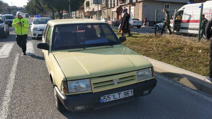Otomobilin çarptığı 6 yaşındaki çocuk yaralandı