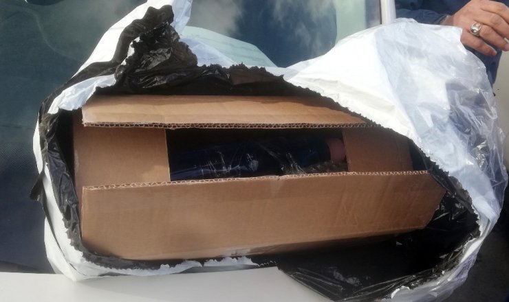 Kargodan gelen paketten deterjan çıktı