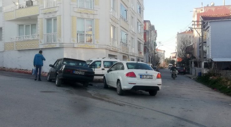Bafra’da kaza: 1 yaralı