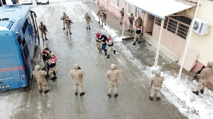 Siirt E Tipi Cezaevi’nde tatbikat