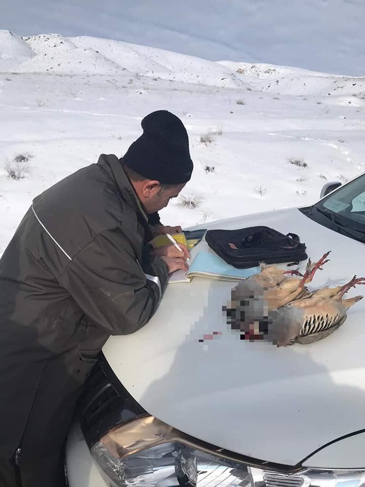 Kurallara uymayan avcılara suçüstü