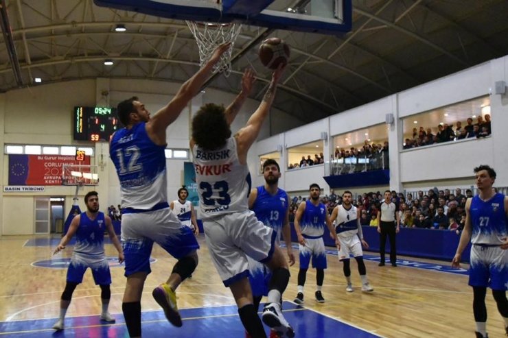 TB2L: Çorlu Belediyesi: 71 - Erzurum BŞB: 64