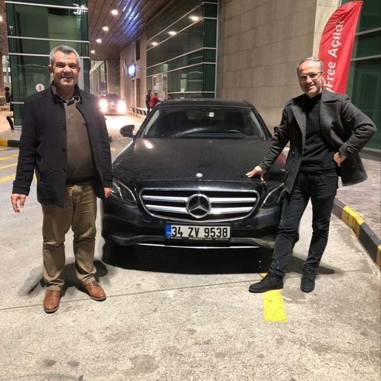 İstanbul’da çalınan arabayı Gürcistan’da buldu