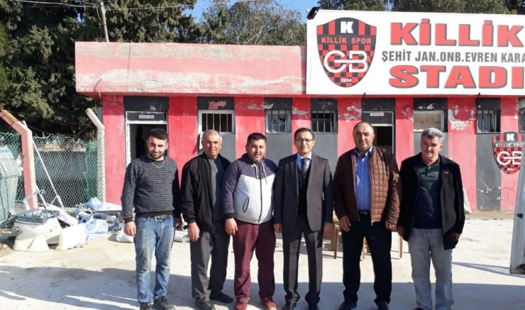 Killik Stadı bakıma alındı