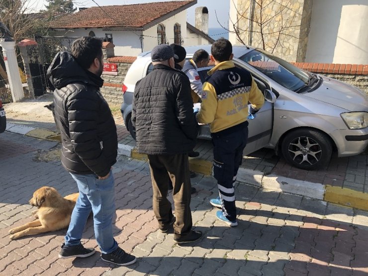 Araba içinde ölü bulundu