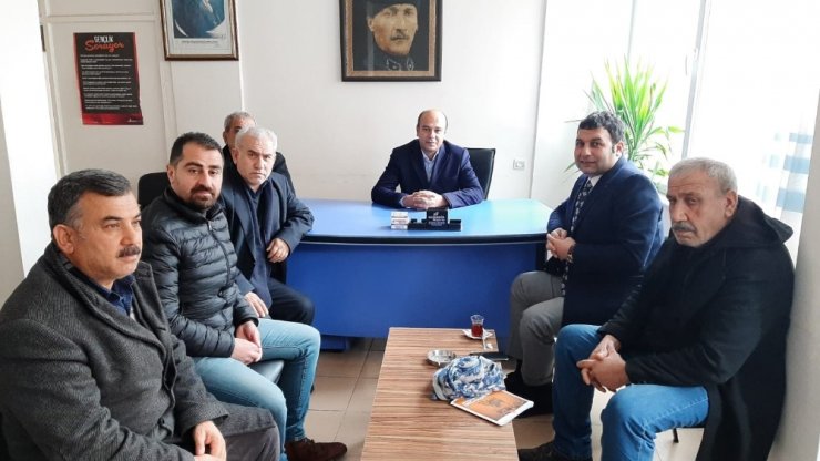 Başkan Yıldırım CHP ilçe Başkanı Acar ile bir araya geldi