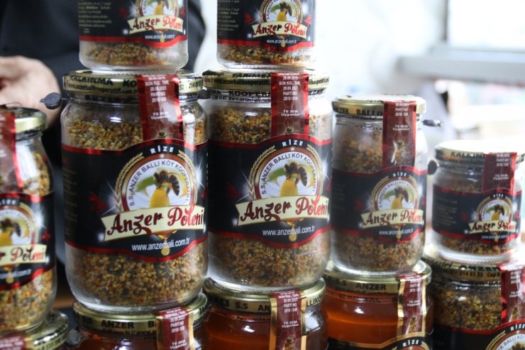 Anzer’in Poleni balından değerli