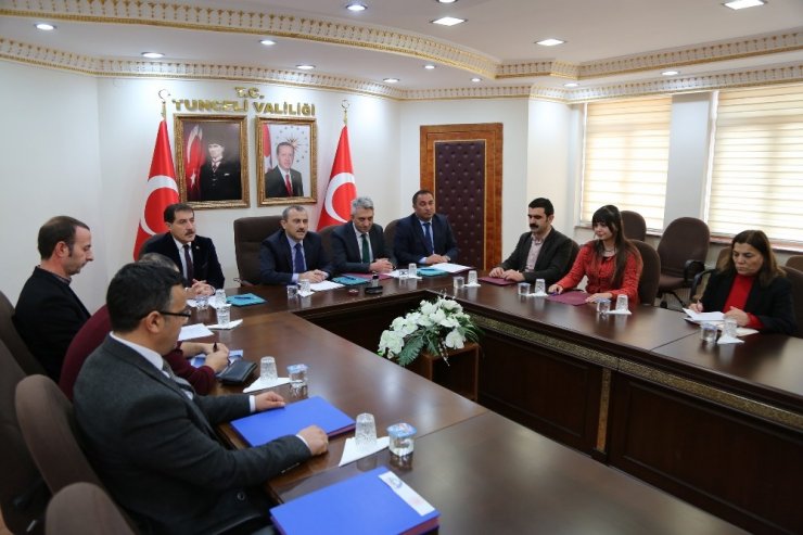 Tunceli’de 11 milyonluk 3 projenin imzası atıldı