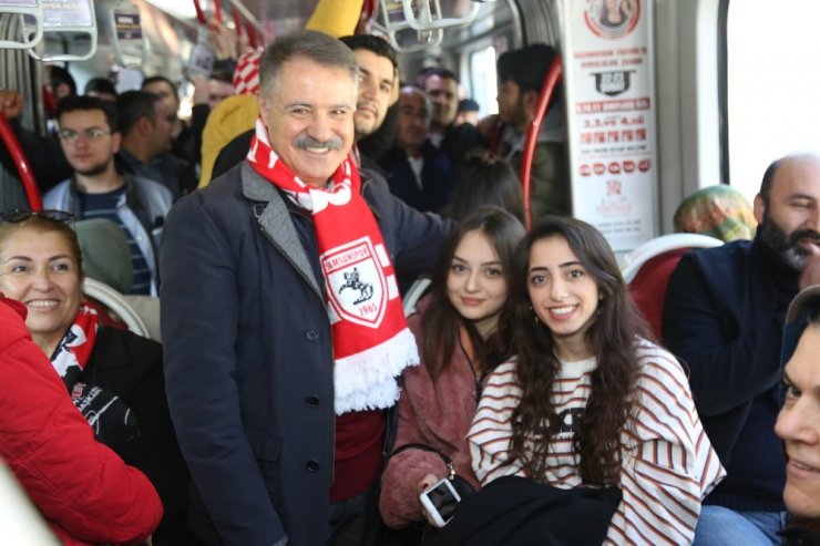 Atakum’dan Samsunspor’a gönülden destek