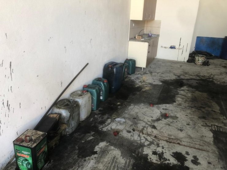 16 ton kaçak akaryakıt ele geçirildi