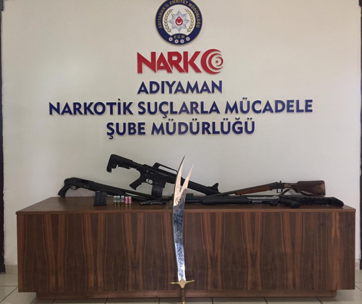 Adıyaman'da uyuşturucu operasyonunda 5 şüpheli yakalandı