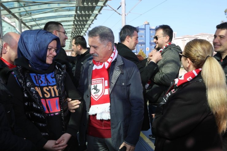 Atakum’dan Samsunspor’a gönülden destek