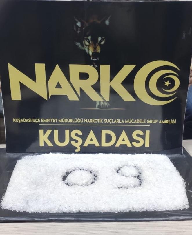 Aydın'da otomobilin hava filtresinde 1 kilogram uyuşturucu ele geçirildi