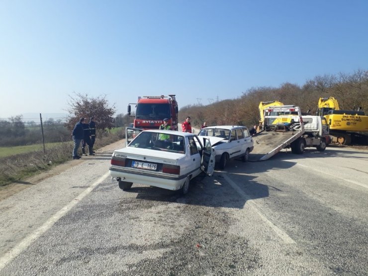 Çan’da trafik kazası: 3 yaralı