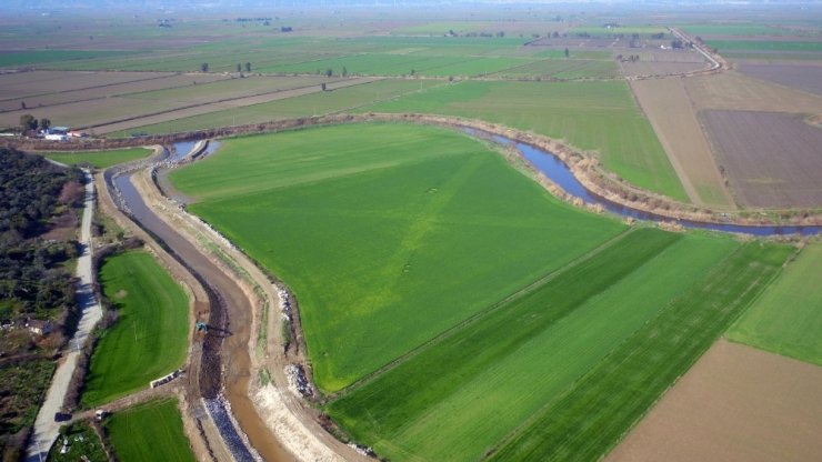Söke Kisir Çayı ıslah çalışmasında sona yaklaşıldı