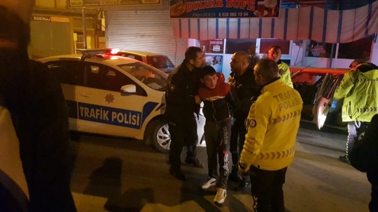 İzmir’de film sahnelerini aratmayan kovalamaca