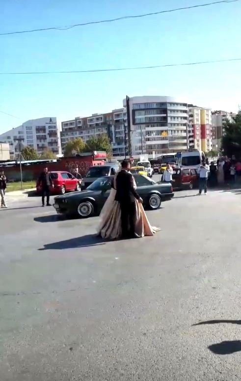 İstanbul’da düğün konvoylarında şoke eden görüntüler kamerada