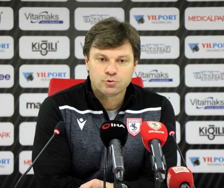 Samsunspor - Amed Sportif Faaliyetler maçının ardından