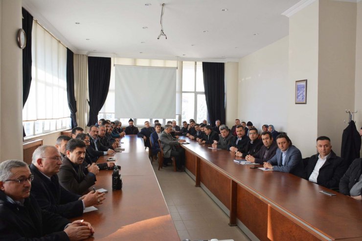 Sorgun Belediye Başkanı Ekinci eğitimcilerle bir araya geldi