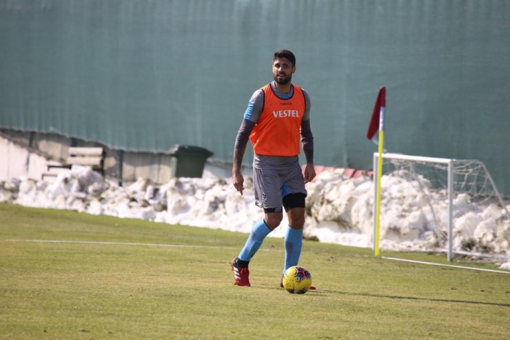 Trabzonspor, Beşiktaş maçı hazırlıklarını sürdürdü