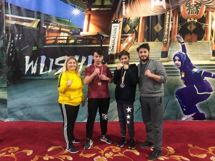 Wushu’da 6 madalya