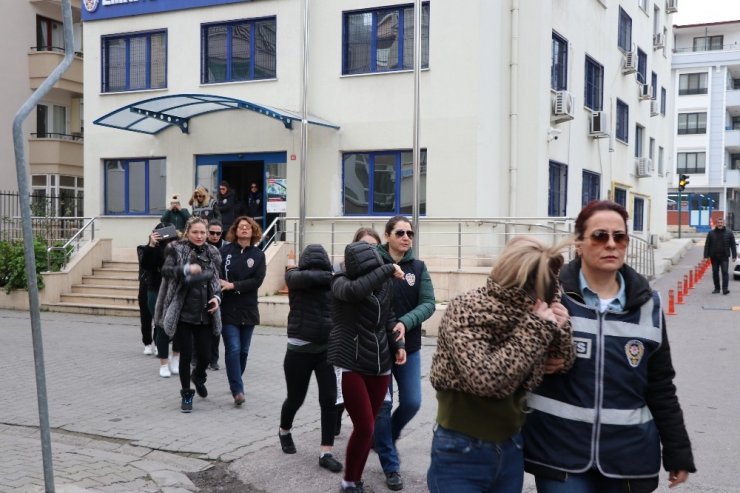 Yalova’da büyük fuhuş operasyonu: 50 gözaltı