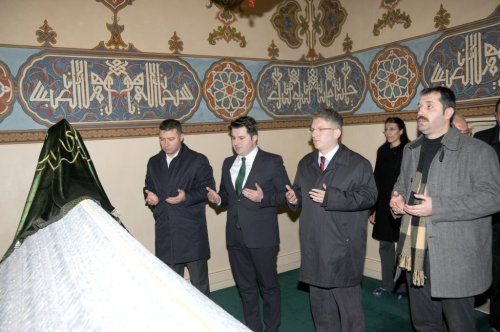 Makedonya Devlet Bakanı Çako, Hacıbektaş'ta