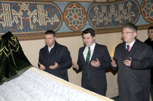 Makedonya Devlet Bakanı Çako, Hacıbektaş'ta