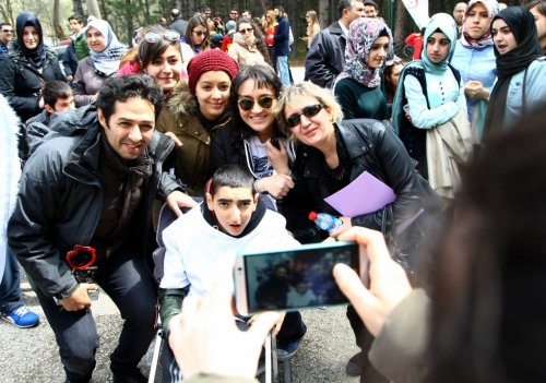 Serebral palsili çocuklar başkentte buluştu