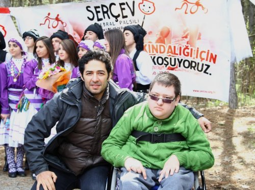 Serebral palsili çocuklar başkentte buluştu