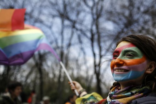 Halkevleri üyeleri Ankara'da miting düzenledi