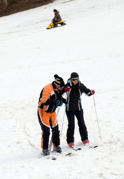 Cıbıltepe'de kayak sezonu kapandı