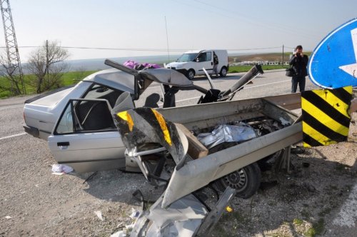Tekirdağ'da trafik kazası: 4 yaralı